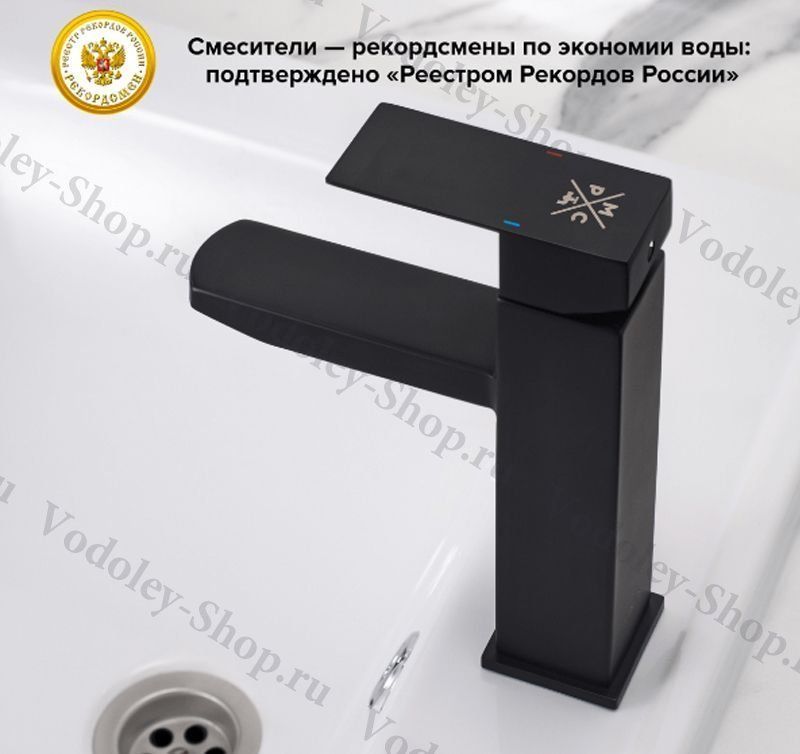Смеситель для раковины РМС SUS125BL-001F Нерж. сталь