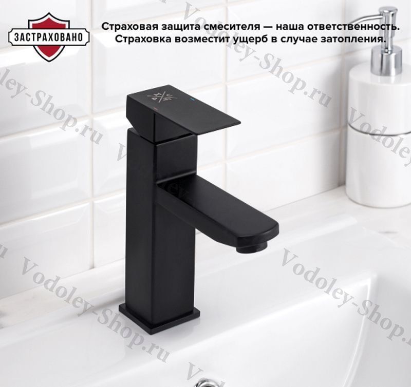 Смеситель для раковины РМС SUS125BL-001F Нерж. сталь